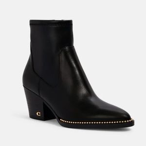 Coach Pell Leather Bootie, size 9.5